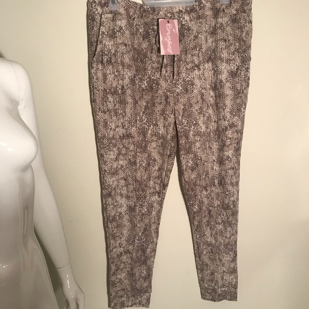 Brushed sweater lounge pants size 2XL